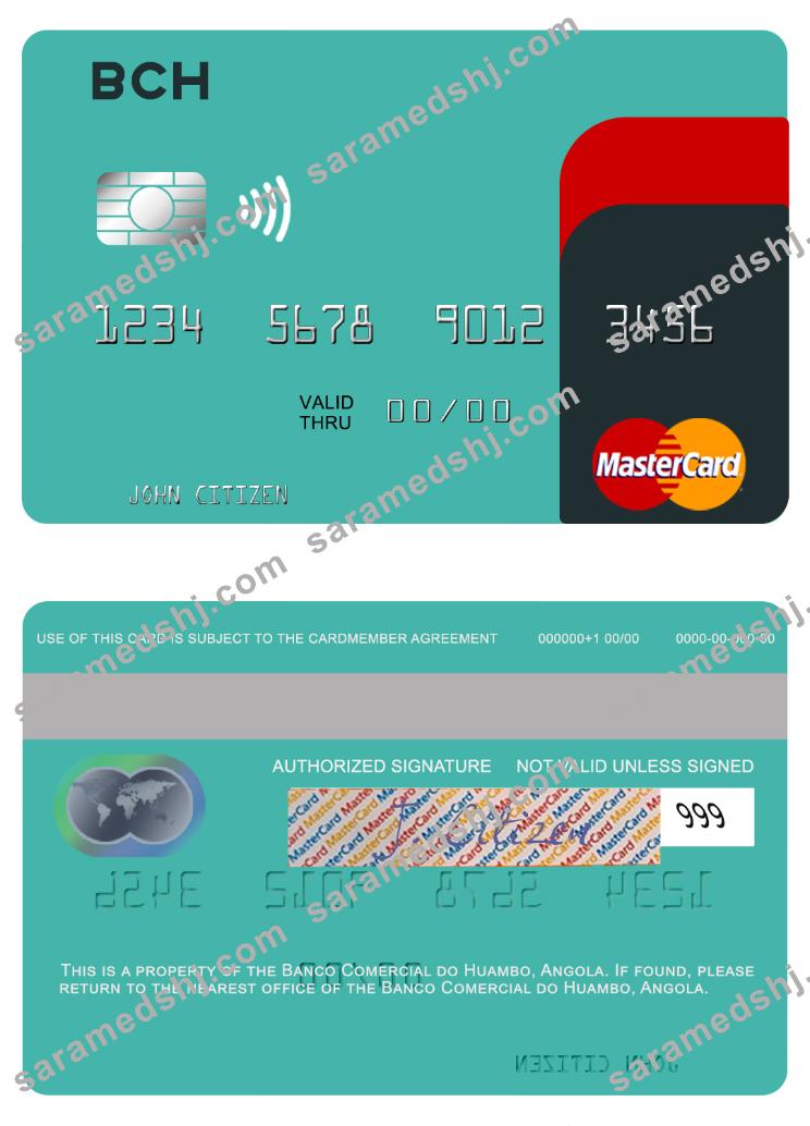 Angola Banco Comercial do Huambo mastercard